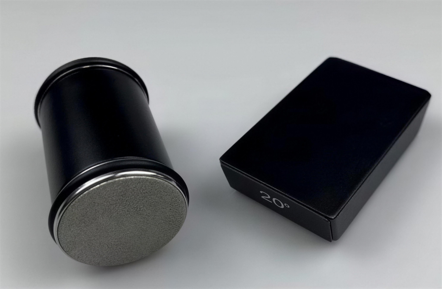 Black edition rolling knife sharpener with angle base