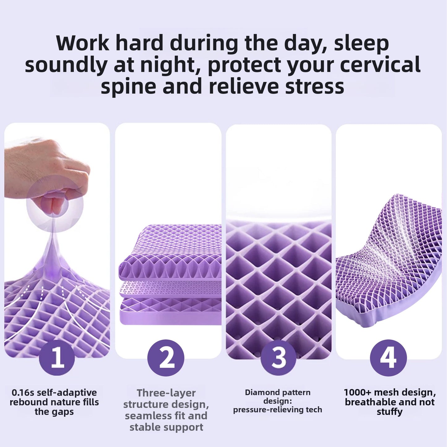 TPE Deep Sleep Pillow Core