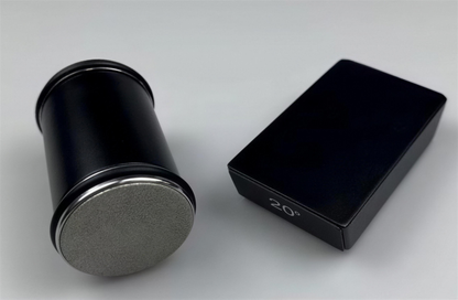 Black edition rolling knife sharpener with angle base
